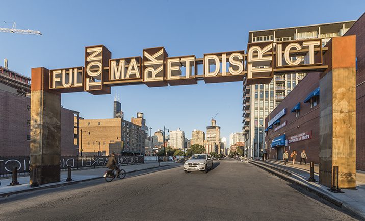 Fulton market district