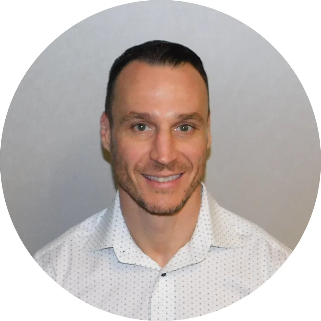 Person in a collared shirt