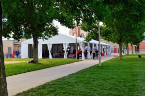 UIC Picnic Grounds tent 